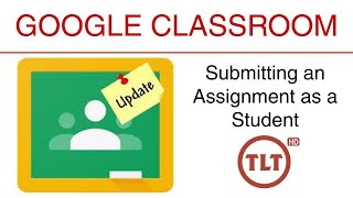 UPDATED Google Classroom  Submit an Assignment [upl. by Henrion150]