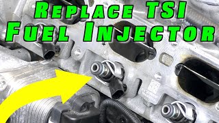 Fuel Injector Replacement VWAudi TSI Engines [upl. by Atrice]