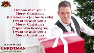 Michael Bublé  Thalia  Mis Deseos  Feliz Navidad  Lyrics Meaning [upl. by Alyakem]