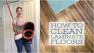 HOW TO CLEAN LAMINATE FLOORS  OCEDAR MICROFIBER MOP REVIEW [upl. by Ander]