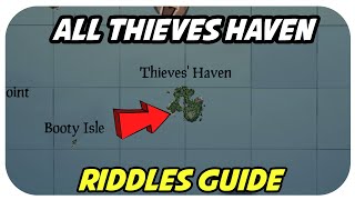 All Thieves’ Haven Riddles Guide  Sea Of Thieves [upl. by Rezzani]