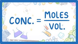 GCSE Chemistry  Moles Concentration amp Volume Calculations 29 [upl. by Annohsal]