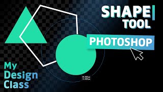 How to Make Simple Shapes in Adobe Photoshop [upl. by Nada468]