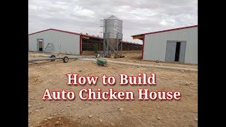 How to Build an auto chicken House I How to make an automatic Chicken Farm [upl. by Nylirek213]