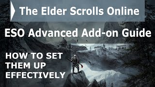 ESO How to set up Your Addons 2020  Advanced Addon guide [upl. by Llennaj]