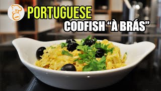 Portuguese Codfish Brás style Bacalhau à Brás recipe [upl. by Ocinemod596]