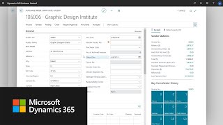 How to create a purchase order in Dynamics 365 Business Central [upl. by Rossing]