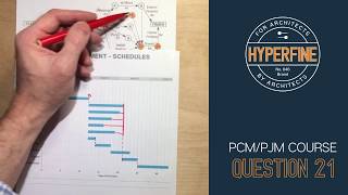 ARE 50  Critical Path Method and Gantt Charts [upl. by Rama783]