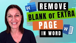 HOW TO delete extra page in Word document 5 quick fixes [upl. by Spieler]