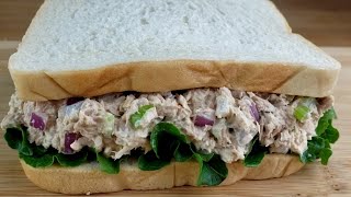 The Best Tuna Salad Sandwich  Mama Bois Kitchen [upl. by Faunie]