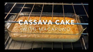 Special Cassava Cake with Macapuno [upl. by Ertnod]