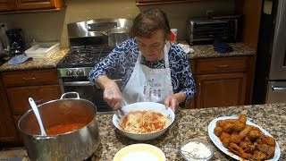 Italian Grandma Makes Sunday Sauce [upl. by Leicam882]