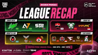 2023 PMGC LEAGUE RECAP  PUBG MOBILE ESPORTS [upl. by Annaul]