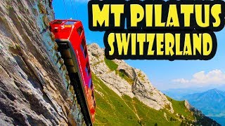 Mt Pilatus Switzerland  Golden Round Trip Travel Guide [upl. by Meil399]