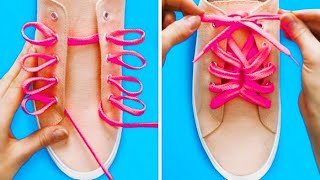 20 INCROYABLES MANIÈRES DE LACER TES CHAUSSURES [upl. by Sanborn]