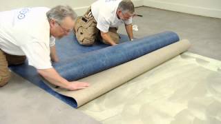 Forbo Marmoleum Sheet Installation Video [upl. by Magdalene637]