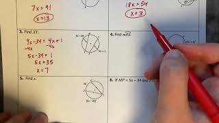 Circles Congruent Chords and Arcs  Geometry [upl. by Sigsmond]