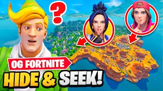 HIDE amp SEEK In OG FORTNITE [upl. by Anircam]