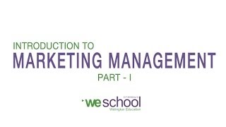 Marketing Management Lectures [upl. by Bellaude]