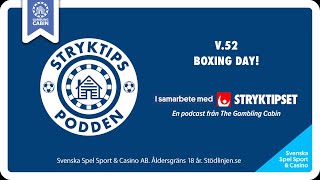 Stryktipset v52  Boxing Day [upl. by Freddy857]