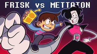 Frisk Vs Mettaton Animation [upl. by Ueik510]