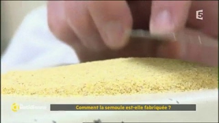 Comment la semoule estelle fabriquée   La Quotidienne [upl. by Nnairb]