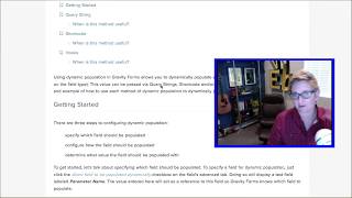 Gravity Form Fields Populate Dynamically  How To [upl. by Aisinoid519]