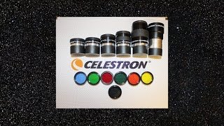 Celestron 125quot Eyepiece and Filter Kit Review [upl. by Najar]