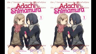 Adachi And Shimamura  FullLength Audiobook  Volume 01 [upl. by Jeromy]