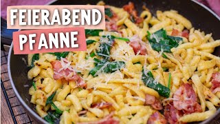 10 Minuten Spätzle Pfanne für den Feierabend [upl. by Hoffert]