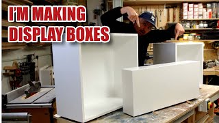 Making MDF Display Boxes amp Display Plinth  Pedestal Timelapse [upl. by Saba982]