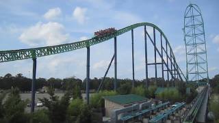 Kingda Ka offride HD Six Flags Great Adventure [upl. by Ennahteb]