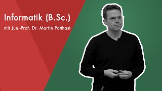 OnlineSchnuppervorlesung mit JunProf Dr Martin Potthast  Informatik BSc [upl. by Enialem]