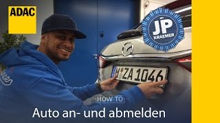 Auto an und abmelden  HowTo mit JP Kraemer  ADAC [upl. by Sheryl]