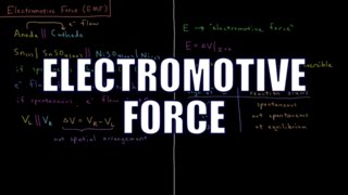 Chemical Thermodynamics 114  Electromotive Force EMF [upl. by Darken863]