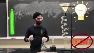 Chemiluminescence A totally awesome glowing chemistry demo [upl. by Anauqat]