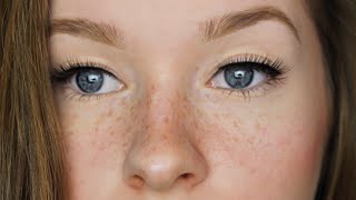 HOW TO FAKE FRECKLES  Easy amp Natural [upl. by Tjaden]