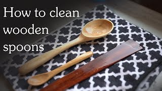 The Best Way to Clean Wood Spoons [upl. by Issiah723]