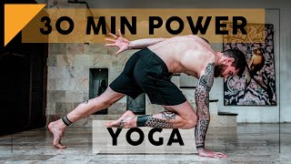 Advanced Power Yoga for Incredible Strength  Breathe and Flow Yoga [upl. by Orag867]