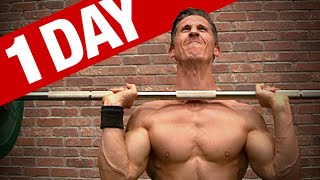 Jeff Cavaliere Meal Plan and Workout 1 FULL DAY [upl. by Bohlen]