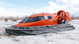 Lets fly on this incredible Hovercraft Full review [upl. by Ydnec]