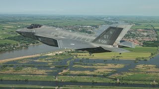 Livestream aankomst F35 op Vliegbasis Leeuwarden [upl. by Acnoib]