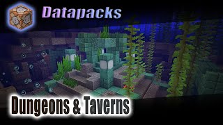 Dungeons amp Taverns  Minecraft Datapacks [upl. by Eletnahs]