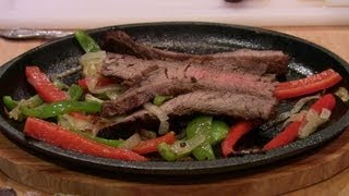 Sizzling Steak Fajitas with Tequila Marinade [upl. by Alistair]