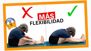 Cómo trabajar la FLEXIBILIDAD de ISQUIOTIBIALES en Yoga [upl. by Ahsiniuq856]