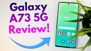 Samsung Galaxy A73 5G  Complete Review [upl. by Nalra630]