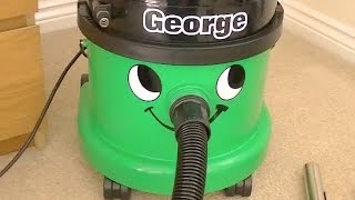 Numatic George GVE 370 WetDry Vacuum Cleaner Demonstration [upl. by Shirah775]