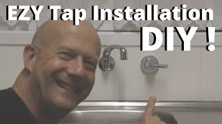 How To Replace Kitchen Taps EzyFix [upl. by Adao406]