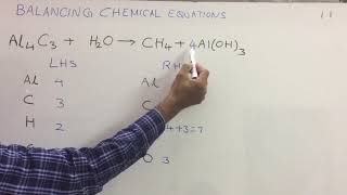 Balancing Chemical Equations in Hindi [upl. by Anahsor]