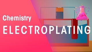 How Does Electroplating Work  Reactions  Chemistry  FuseSchool [upl. by Atirahc]